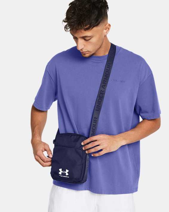 UA SportStyle Lite Crossbody in Blue image number 4
